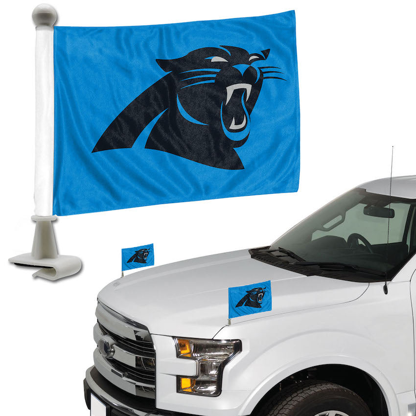 Carolina Panthers Fan Mat Ambassador Flag Car