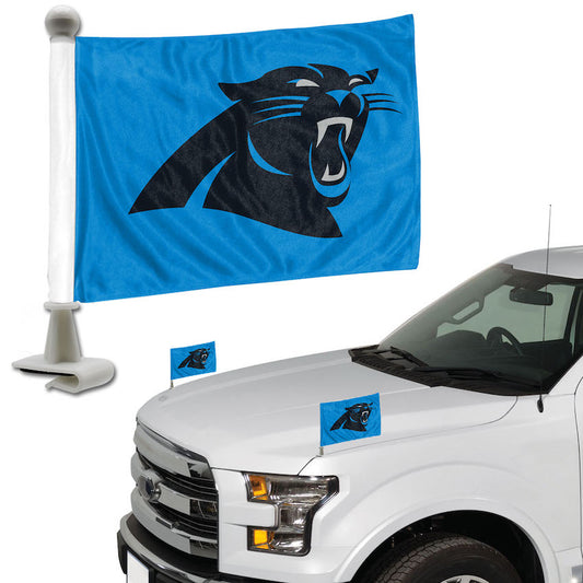 Carolina Panthers Fan Mat Ambassador Flag Car