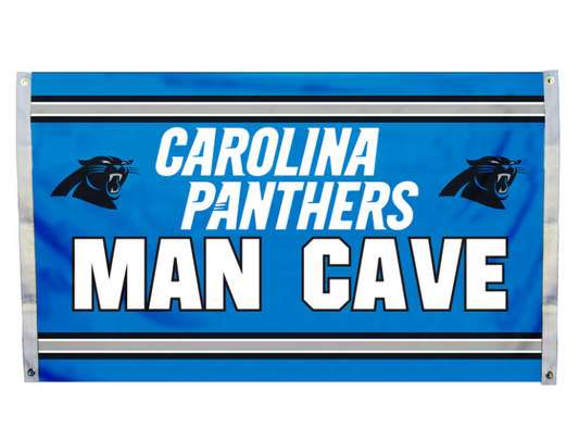 Carolina Panthers Fremont Die 3' x 5' Man Cave Flag