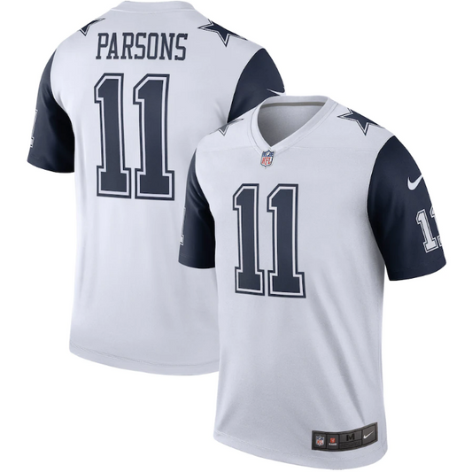 Dallas Cowboys Micah Parsons #11 White Legend Color Rush Men's Jersey