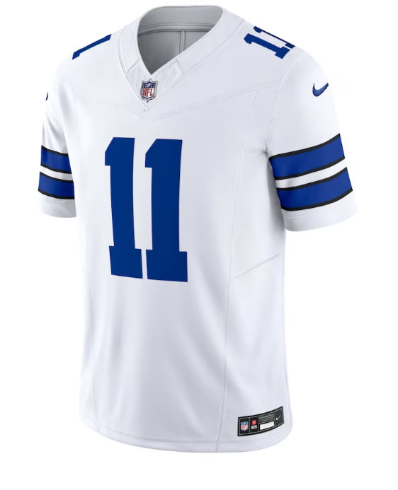 Dallas Cowboys #11 Micha Parsons Nike Vapor F.U.S.E. Limited Jersey- White