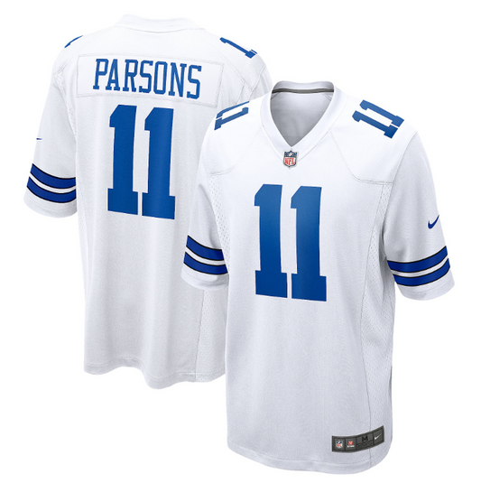 Dallas Cowboys Nike #11 Micah Parsons Men's White Game jersey