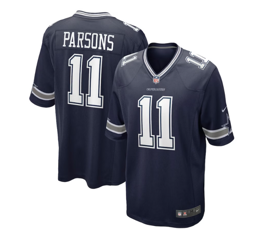 Dallas Cowboys Nike #11 Micah Parsons Youth Game Jersey- Blue