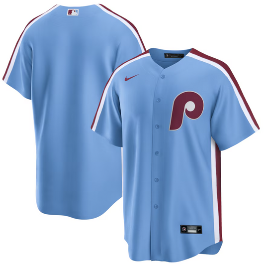 Philadelphia Phillies Nike Alternate Replica Team Jersey - Light Blue