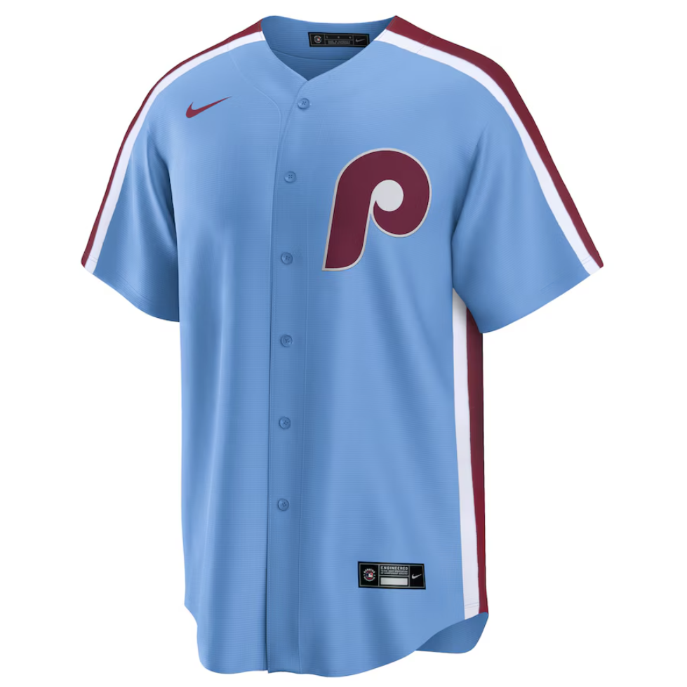 Philadelphia Phillies Nike Alternate Replica Team Jersey - Light Blue