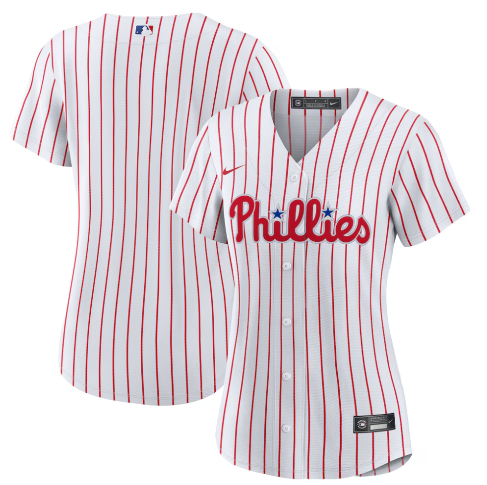 Philadelphia Phillies Nike Women's Home Replica Team Jersey - White