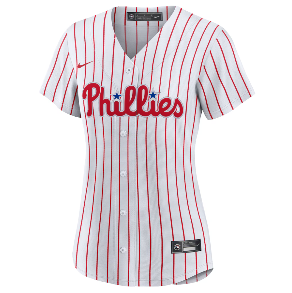 Philadelphia Phillies Nike Women's Home Replica Team Jersey - White