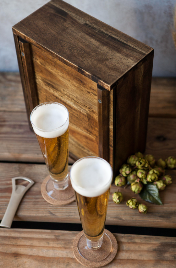 BALTIMORE ORIOLES - PILSNER BEER GLASS GIFT SET By Picnic Time