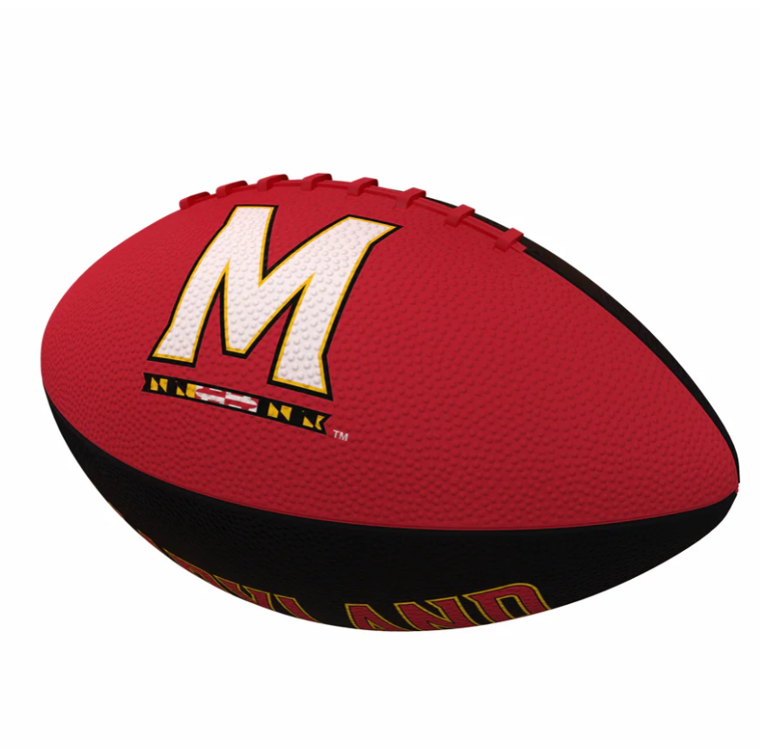 University of Maryland Terrapins Logo Brands Junior Football - Boxed