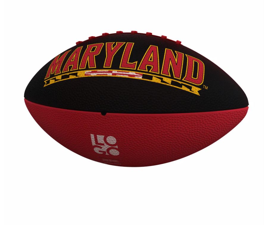 University of Maryland Terrapins Logo Brands Junior Football - Boxed