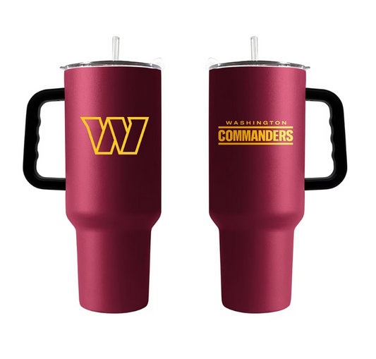 Washington Commanders The Memory Company 40oz. Burgundy Colossal Stainless Steel Tumbler