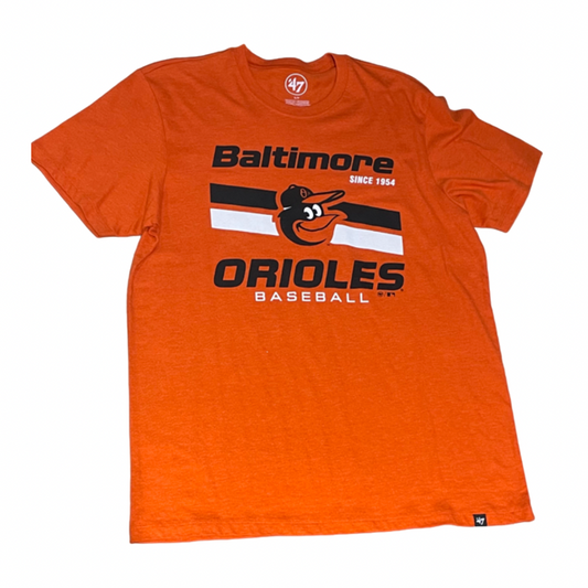 Baltimore Orange '47 Brand Power Move Club T-Shirt