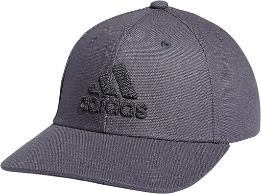 adidas Men's Gray Carbon Producer 2 Stretch Fit Hat