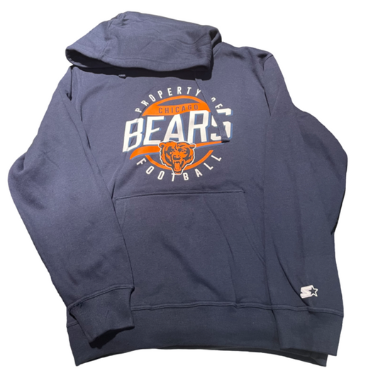 Chicago Bears Starter Property Of Hoodie- Navy