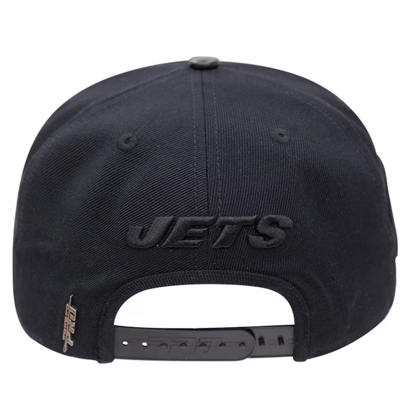 New York Jets  Pro Standard Triple Black Snapback Hat