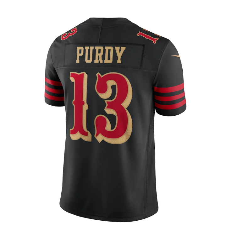 San Francisco 49ers Nike #13 Brock Purdy Youth 2025 Rivalries Collection Game Jersey