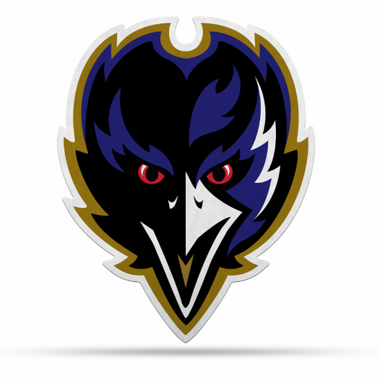 Baltimore Ravens 18″ x 18″ Large Shape Cut Pennant