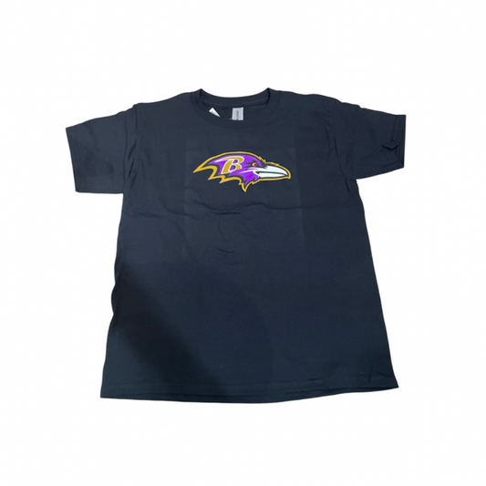 Baltimore Ravens Basic Team Logo Toddler T-shirt- Black