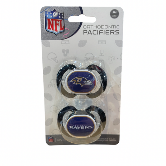 Baltimore Ravens Baby Fanatic 2 Pack Pacifiers