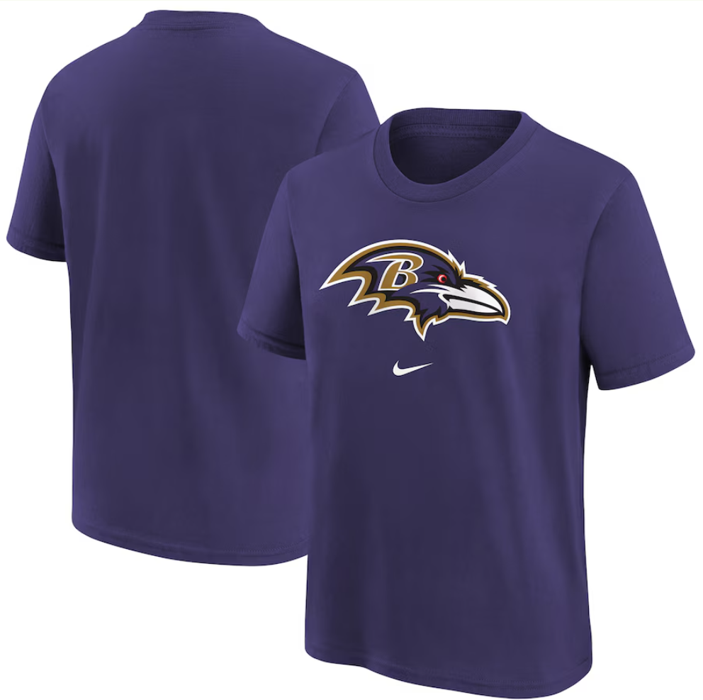 Baltimore Ravens  Youth Nike Purple Primary Logo Legend Dri-Fit T-Shirt