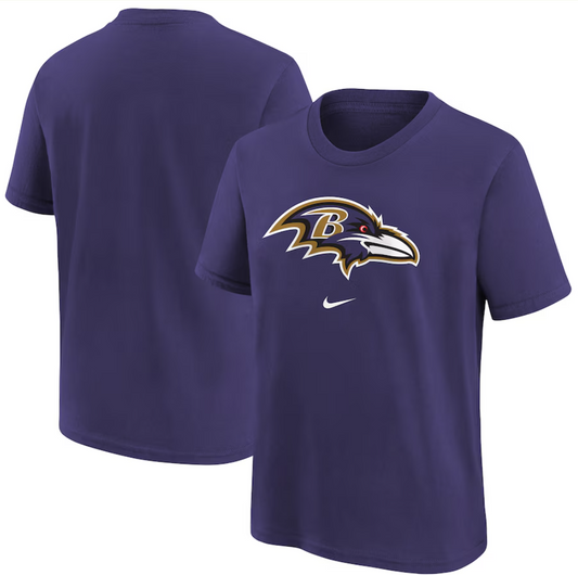 Baltimore Ravens  Youth Nike Purple Primary Logo Legend Dri-Fit T-Shirt