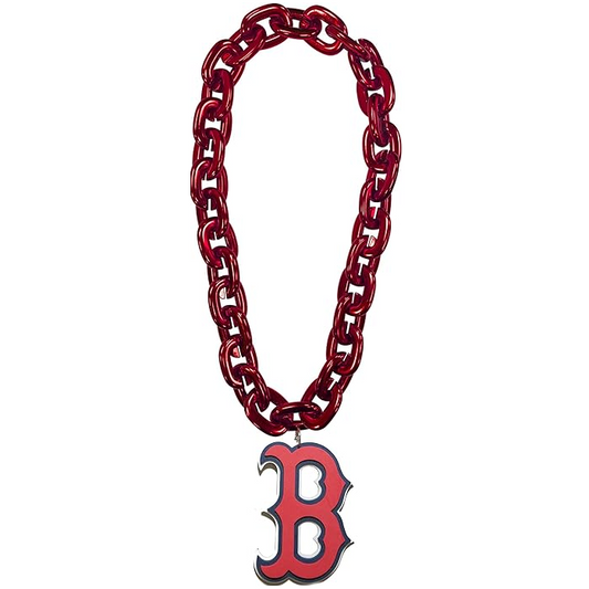Boston Red Sox MLB FanFave Foam Fan Chain - Red