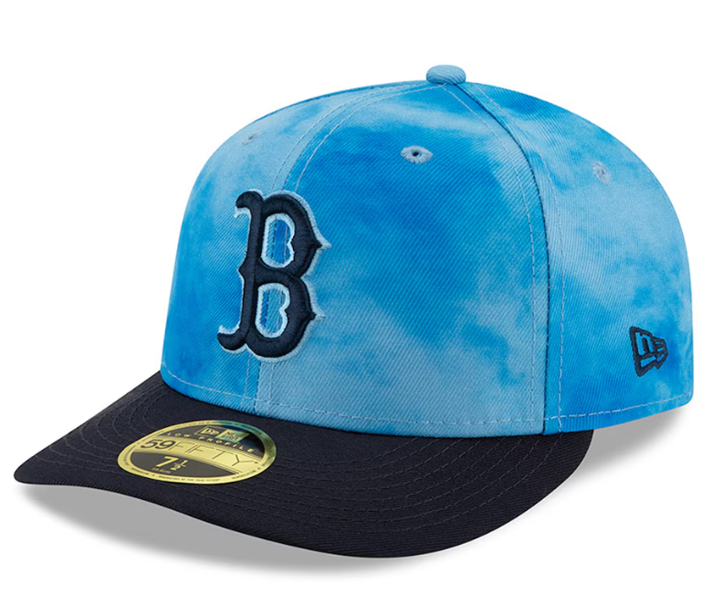Boston Red Sox New Era Father's Day Low Profile 59Fifty Hat-Blue