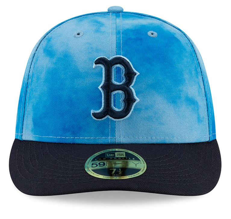 Boston Red Sox New Era Father's Day Low Profile 59Fifty Hat-Blue