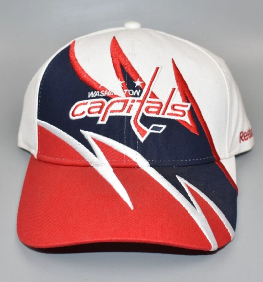 Washington Capitals Reebok Spike Shockwave Adjustable Hat