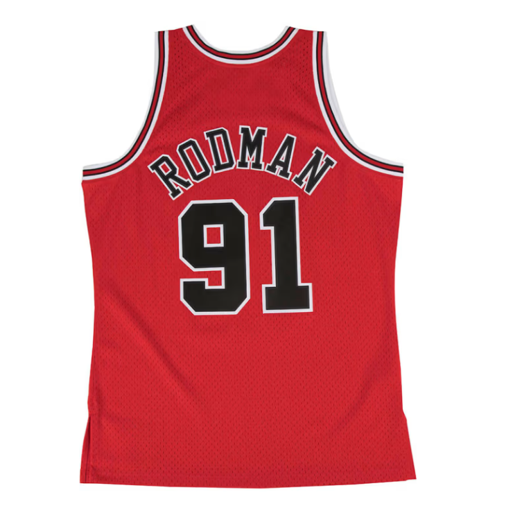 Chicago Bulls Mitchell & Ness #33 Scottie Pippen Red Alternate 2003-04 Hardwood Classics Swingman Jersey