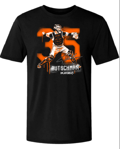 Baltimore Orioles Rutschman Graffiti Men's T-shirts