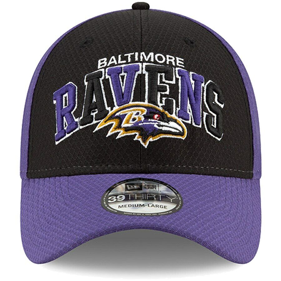 Baltimore Ravens New Era NFL Sideline Home 39THIRTY 1990s Flex Hat