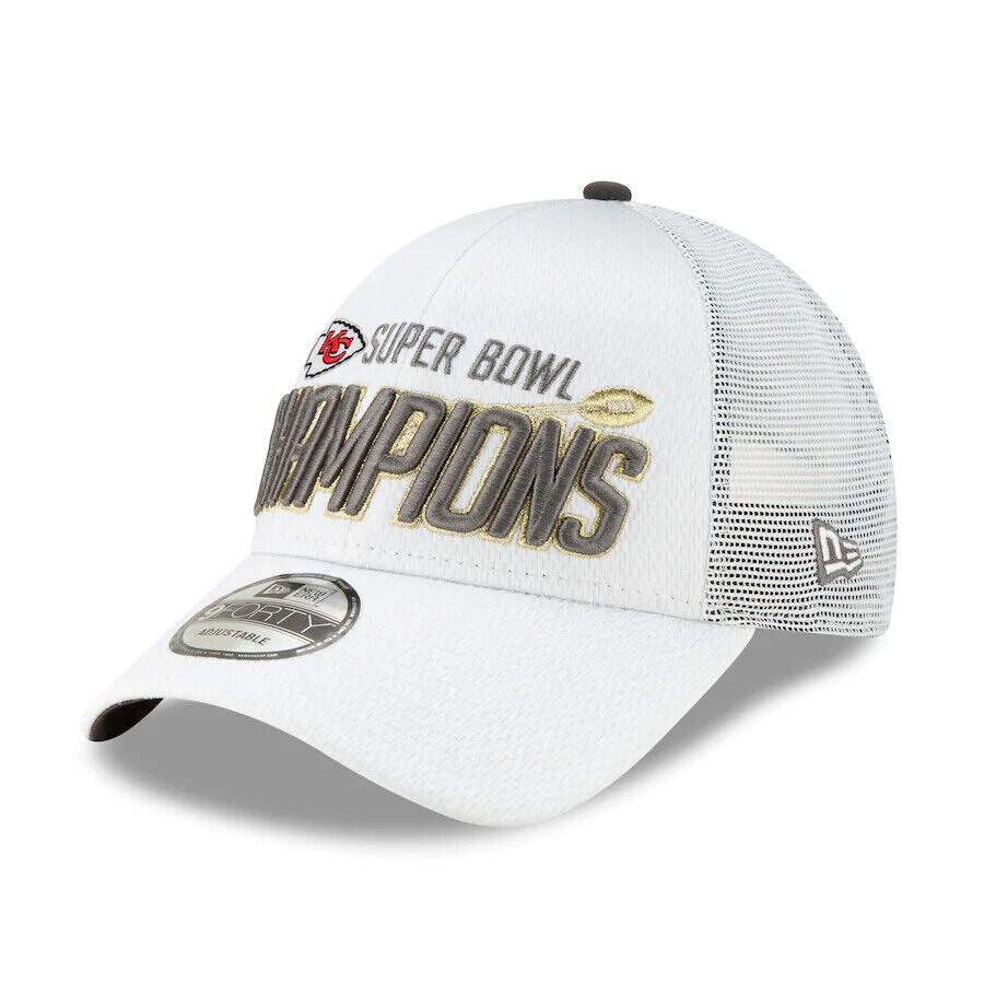 Kansas City Chiefs New Era Super Bowl LIV Champions Locker Room 9FORTY HAT