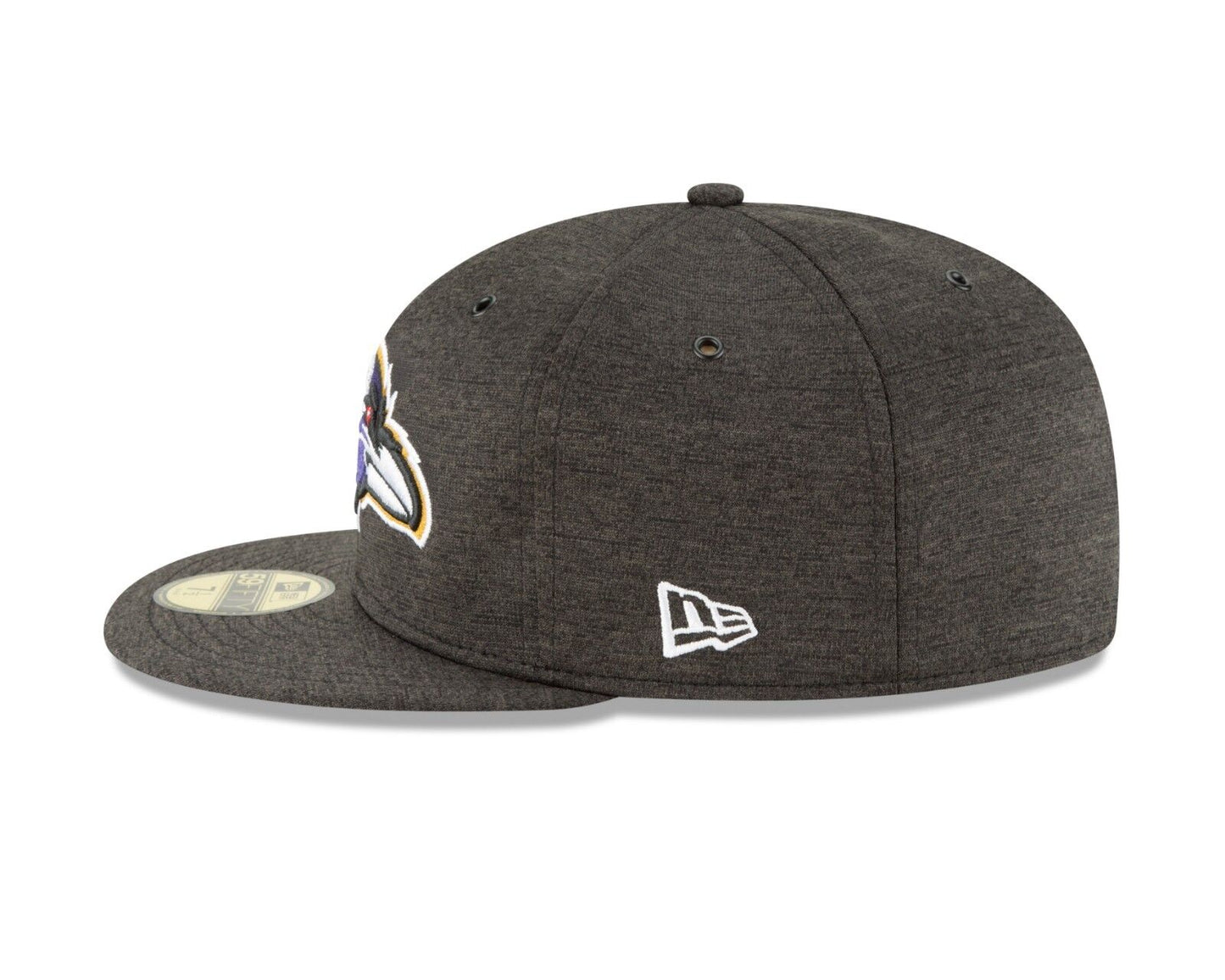 Baltimore Ravens New Era NFL Sideline Home 59FIFTY Fitted Hat - Black