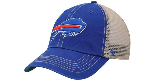 Buffalo Bills Blue Trawler Trucker Mesh '47 Clean Up Hat