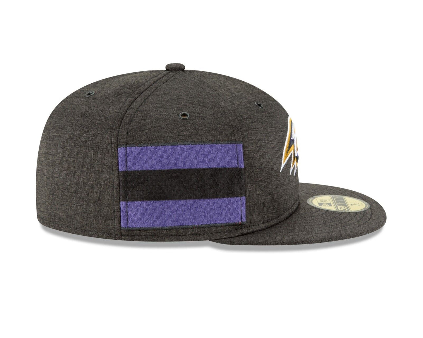 Baltimore Ravens New Era NFL Sideline Home 59FIFTY Fitted Hat - Black