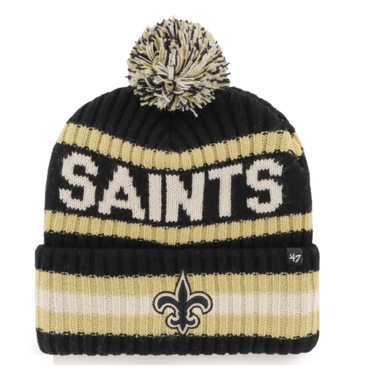 New Orleans Saints '47 Brand Team Bering Knit Hat