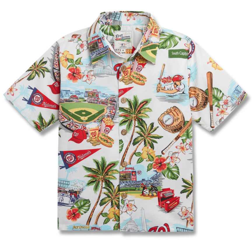 Washington Nationals Reyn Spooner Scenic Button Down Shirt