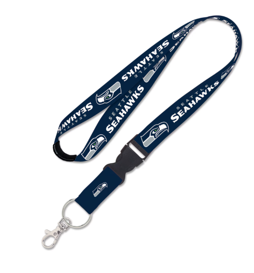 Seattle Seahawks Wincraft Team Breakaway Navy Lanyard