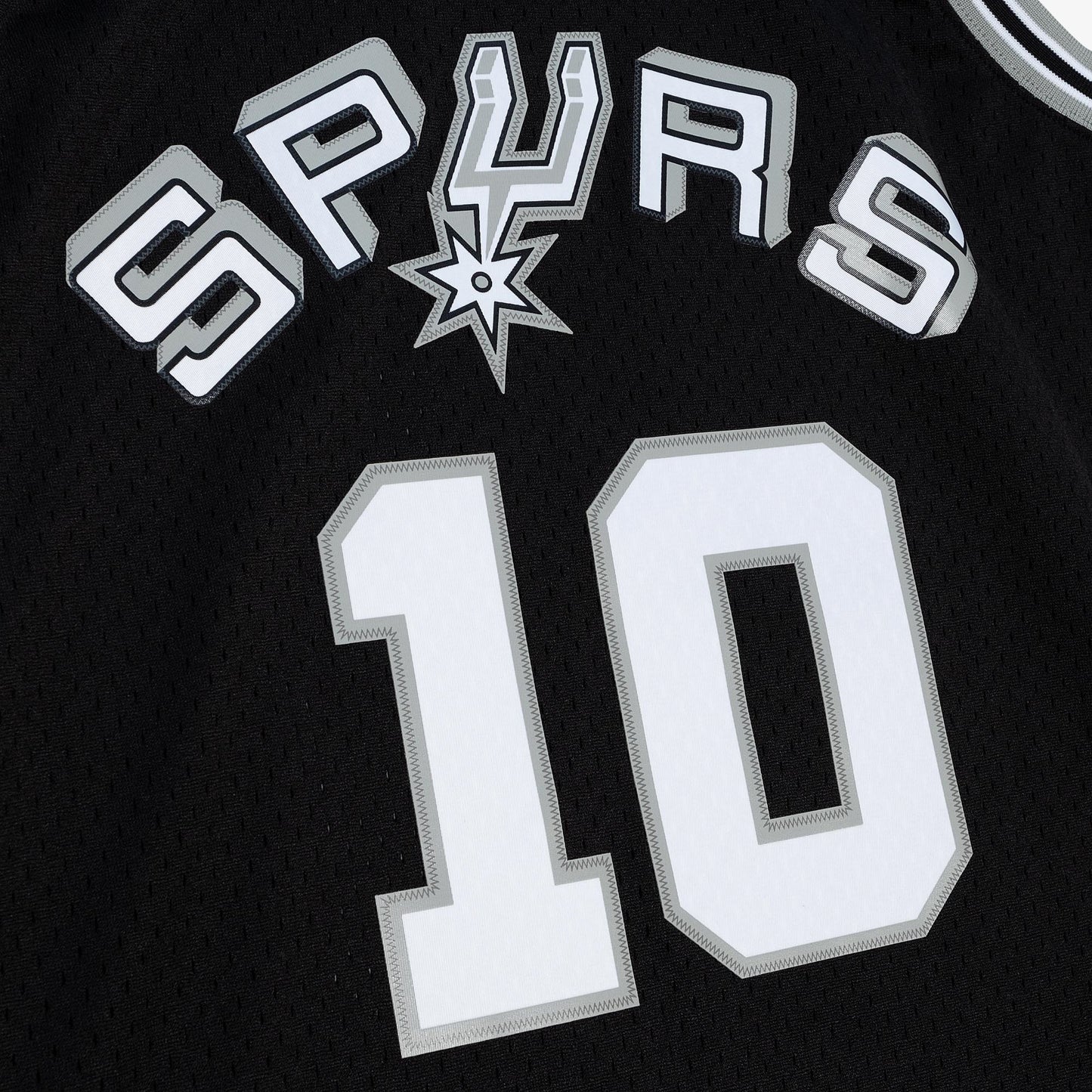 San Antonio Spurs Mitchell & Ness #10 Dennis Rodman Black 1993 Hardwood Classic Swingman Jersey (Copy)