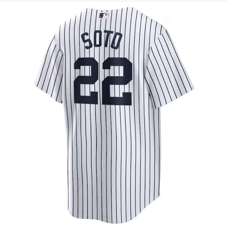 New York Yankees Men's Juan Soto Nike White Home Replica Player Jersey