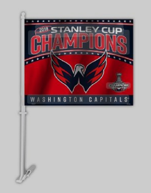 Washington Capitals 2018 Stanley Cup Car Flag