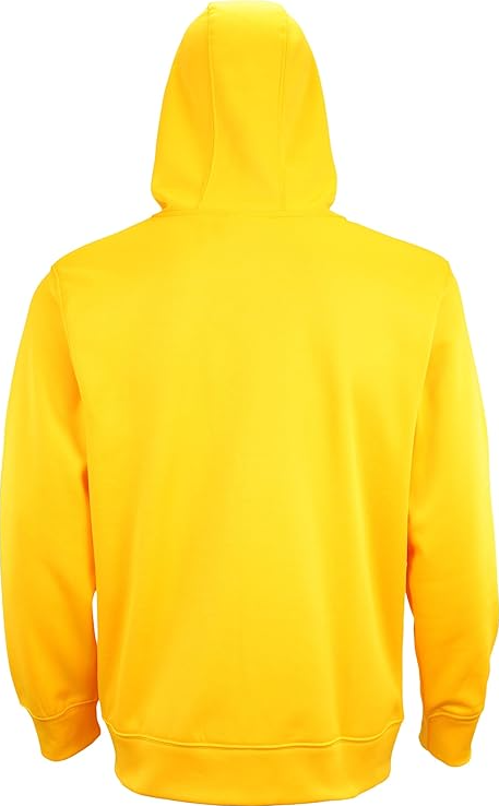 Pittsburgh Steelers New Era Drill Full Zip Hoodie - Yellow