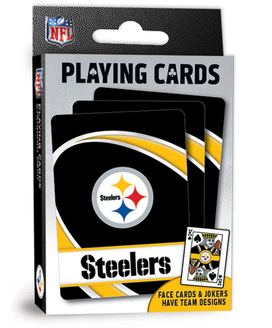 Pittsburgh Steelers MasterPieces Playing Cards 54-Card Deck
