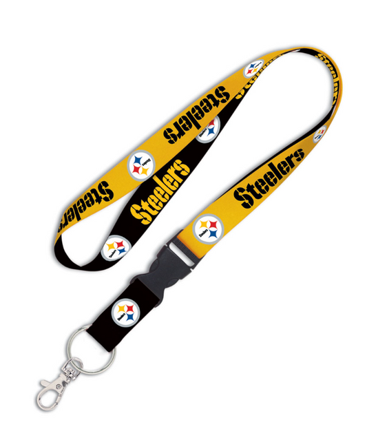 Pittsburgh Steelers Wincraft Team Two Tone Lanyard