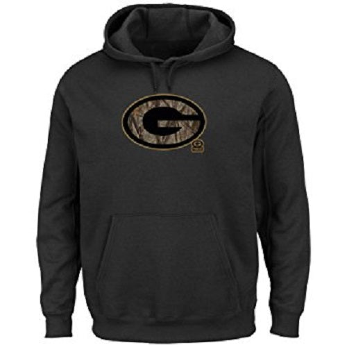Green Bay Packers Camo Tek Patch Hoodie - Black