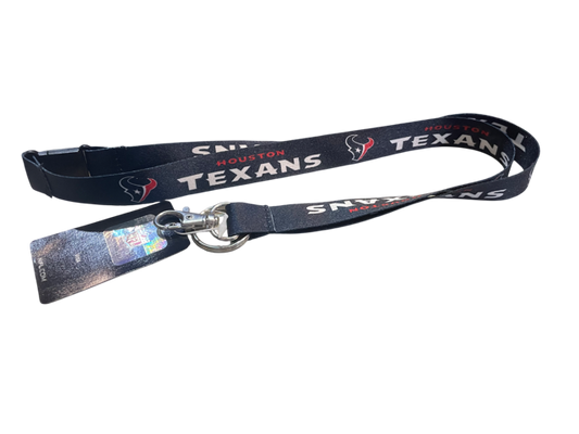 Houston Texans Soft Touch Lanyard