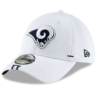 Los Angeles Rams New Era Training Camp 9TWENTY Adjustable Hat - White