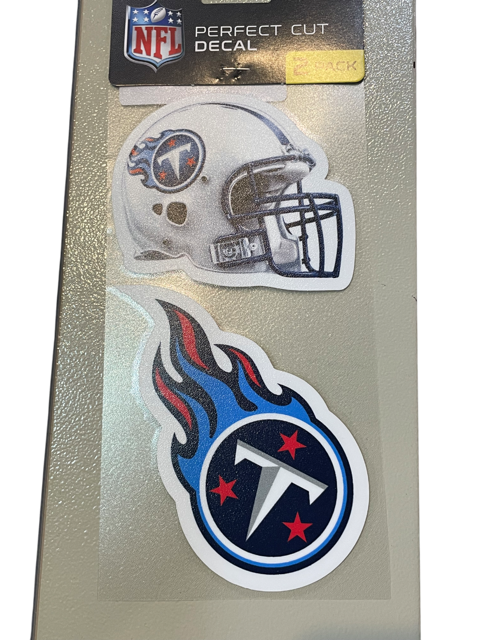 Tennessee Titans Wincraft Perfect Cut Decal 4x4 Set of Two