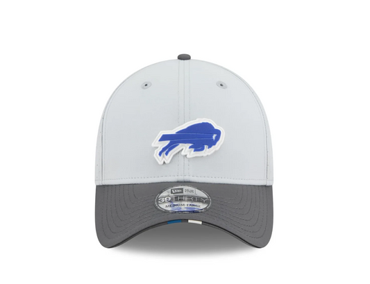 Buffalo Bills New Era Training Camp Gray 39Thirty Flex Fit Hat